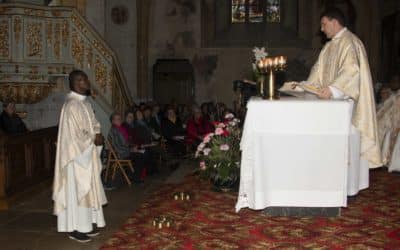 Messe d’installation de l’abbé Bernard