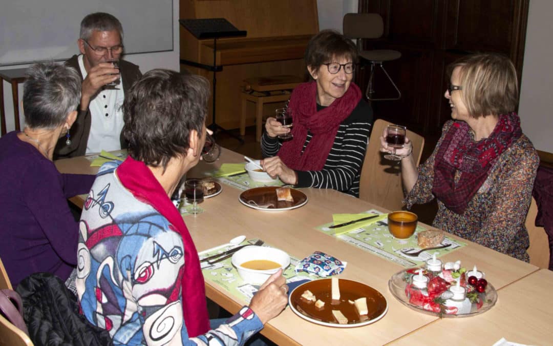 Reprise du repas fraternel du mercredi à midi
