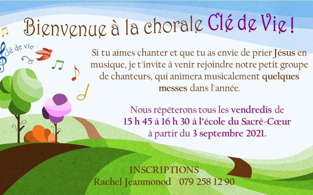 La chorale « Clé de vie » reprend ses activités