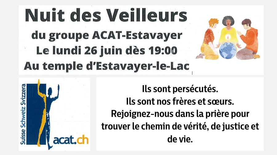 S’engager en faveur des persécutés…